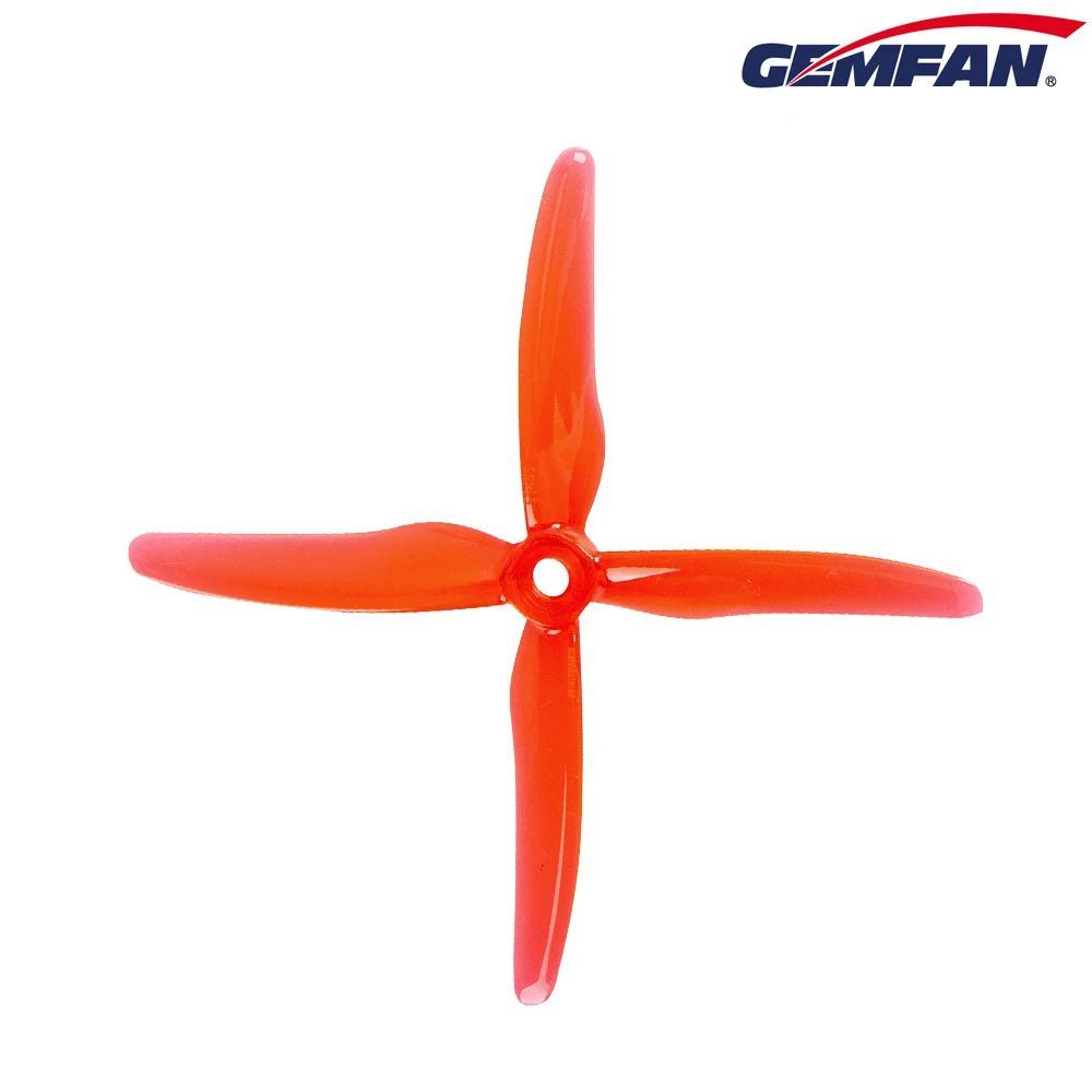 

Free Shipping 10Pairs GEMFAN 51455 Hurricane X 4-blade Propeller FPV Prop 5mm Mounting Hole for RC FPV Racing Drone