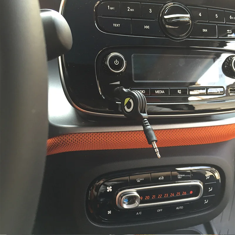 Для Smart Fortwo Forfour 453 451 450 Crossblade City Cabrio City-купе родстер AUX кабель Jack 3 5 мм аудиокабель