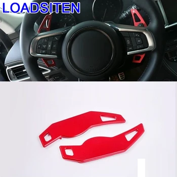 

Modified Control System Gear Outlet Air Conditioner Steering Wheel Interior Modification Bright Sequins 18 19 FOR Jaguar F-PACE