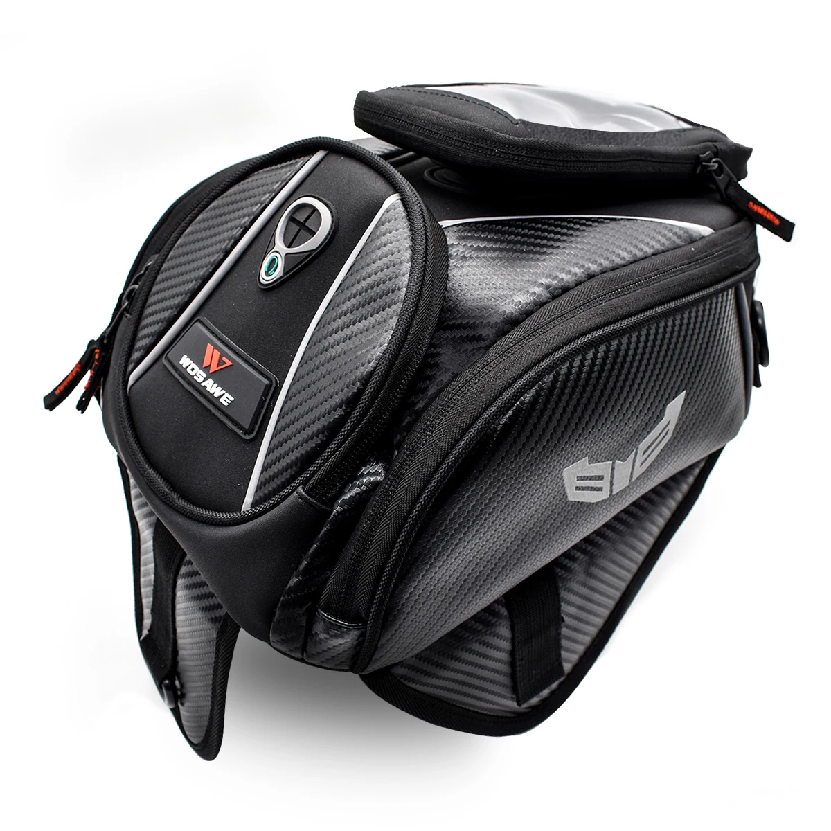 Мотоциклетные сумки WOSAWE с топливным баком женская сумка для наушников сенсорным