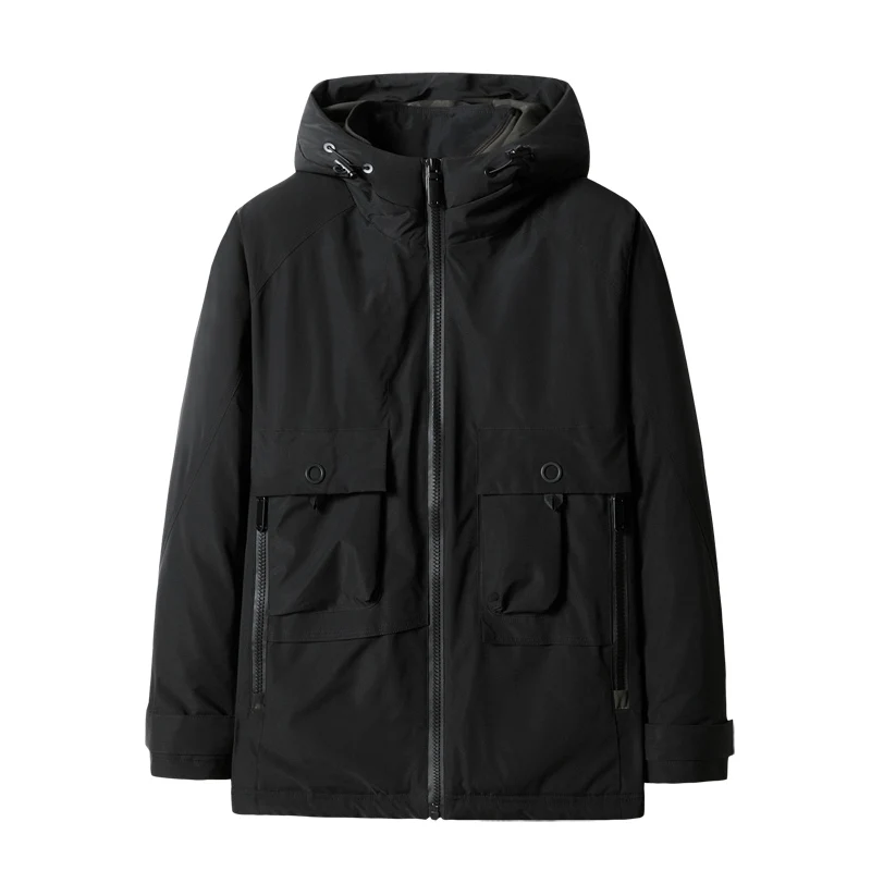 plus size 10XL 9XL 8XL 7XL winter new casual windproof parkas cotton-padded coat with large pockets High quality parkas men