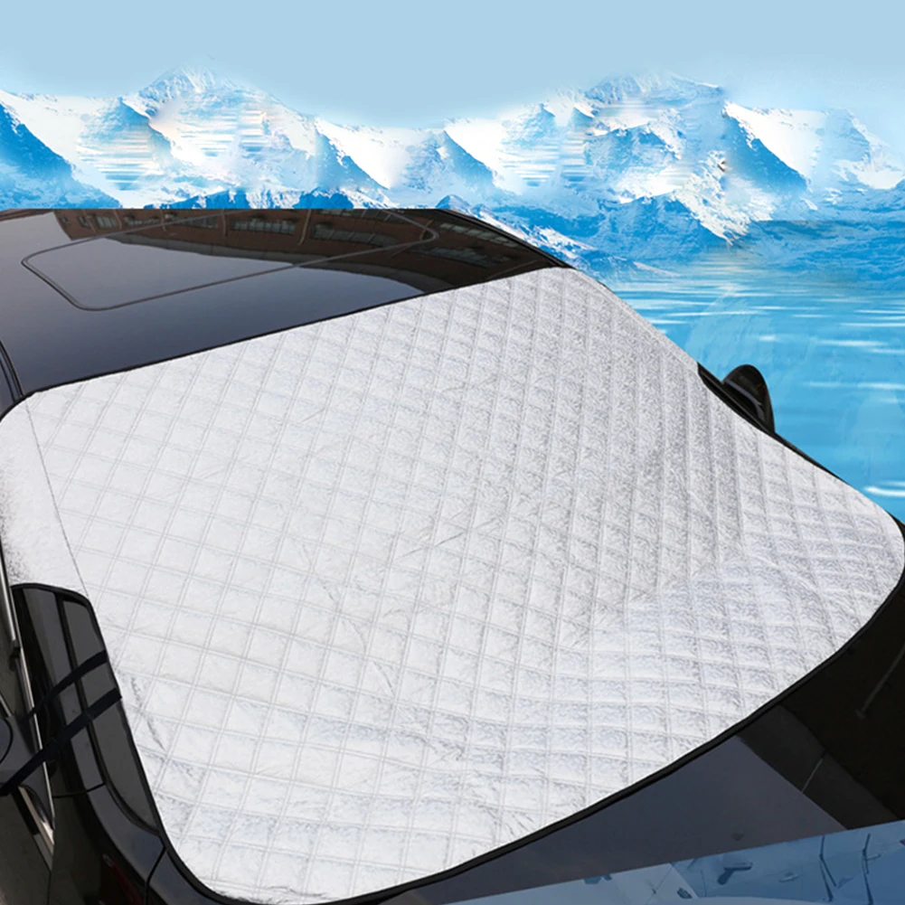 Автомобильные аксессуары ветровое стекло снежное покрытие переднее лобовое стекло Солнцезащитный козырек погодостойкий Чехол Для Седана SUV