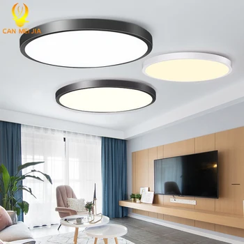 

Can Mei Led Ceiling Lights 220V Modern LED Ceiling Lamps Lighting Round Fixture Bedroom Living Room Kitchen Surface Mounted Lamp