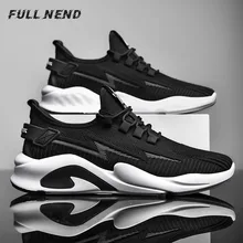 

Spring Autumn Sneakers Shoes for Men Lightweight Breathable Running Shoes Walking Male Footwear Soft Sole Lace-up Scarpe Uomo