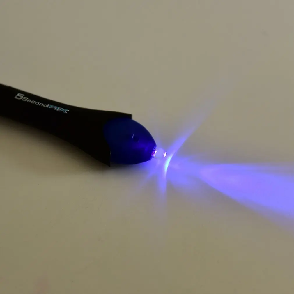5 Second Quick Fix Liquid Glue Pen UV Light Repair Tool With Glue Super Powered Liquid Plastic Welding Compound 1PCS
