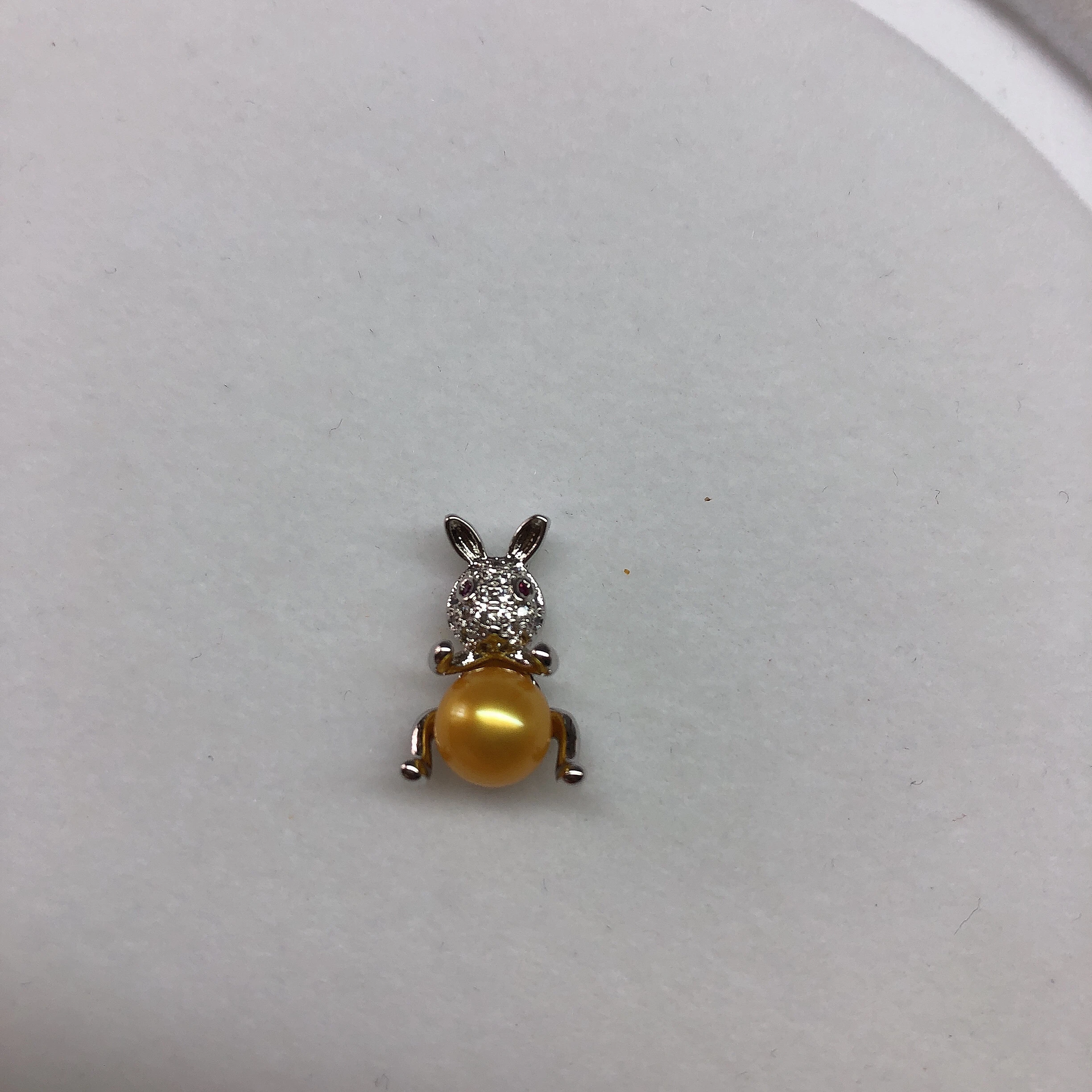 

Rabbit Style Pendant Base Mountings Findings Jewelry Settings Parts for Female Women Pearls Beads Crystal Agate Coral Jade