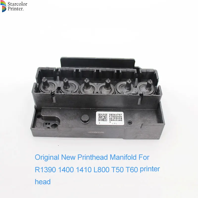 Печатающая головка для Epson Stylus Photo R1390 / 1400 /1410 /1430/ T50 /T60/ L800/ L805 коллектор печатающей
