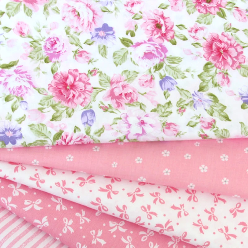 Floral Baby Cotton Patchwork Fabric For Scrapbooking Fat Quaters Tilda