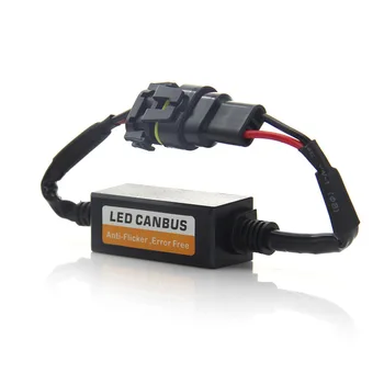 

H7 H1 H4 9005/9006/9012 DC 9V-36V Headlight LED Canbus Decoder Canceller Error Free Resistor Anti Flicker UK For