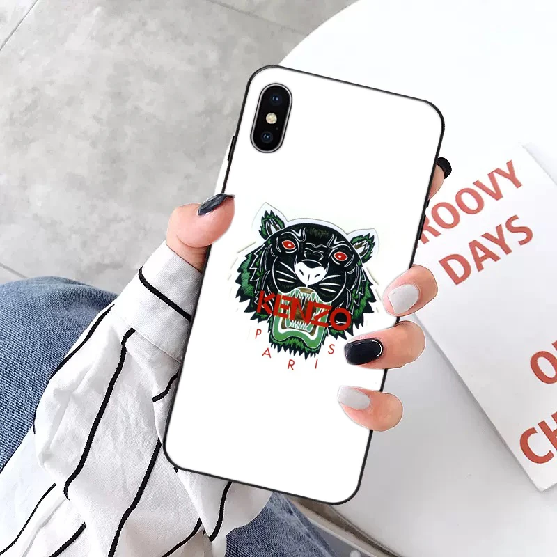 Roaring tiger брендовый мягкий чехол для телефона из ТПУ 1 чехол для телефона для Apple iPhone 8 7 6 6S Plus X XS MAX 5 5S SE XR 11pro max Чехол для мобильного телефона s - Цвет: 8