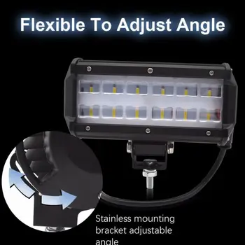 

Super bright LED Work Light 4320 LM Waterproof Shockproof 36W Off road Lamp