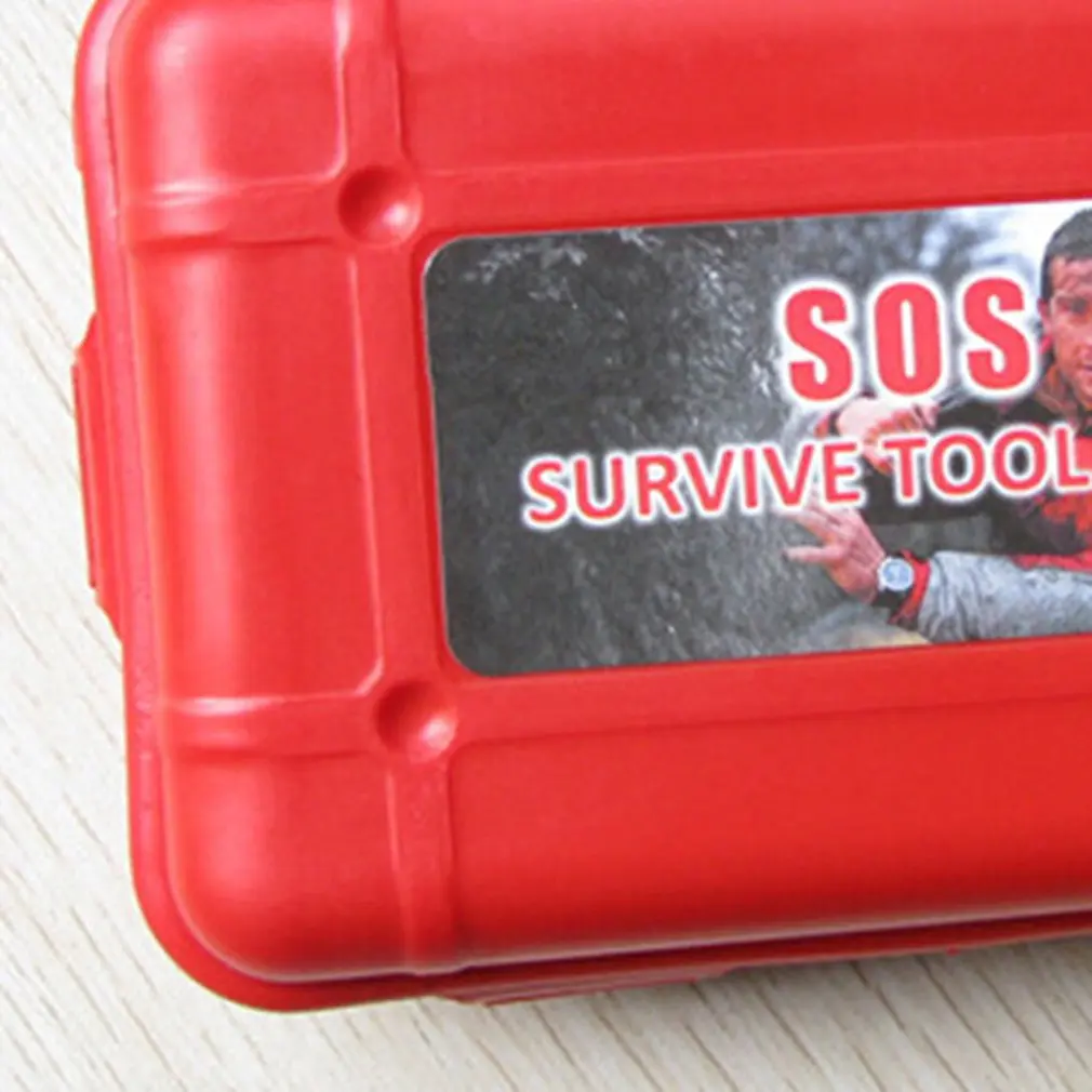 Наружная дорожная аптечка первой помощи Sos инструмент для выживания на открытом воздухе коробка для выживания