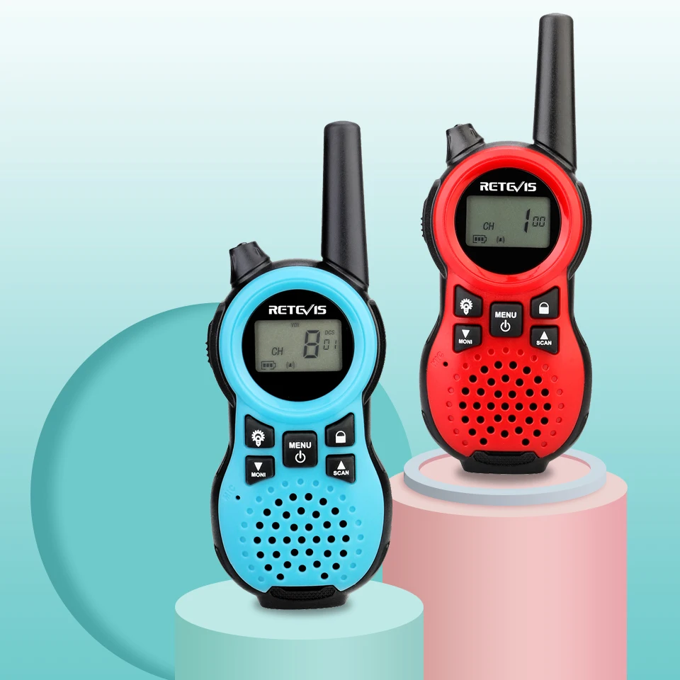 2 шт. Retevis RT638/RT38 PMR 446 двухстороннее радио PMR VOX фонарик usb зарядка портативная рация Рождественский подарок мини рация