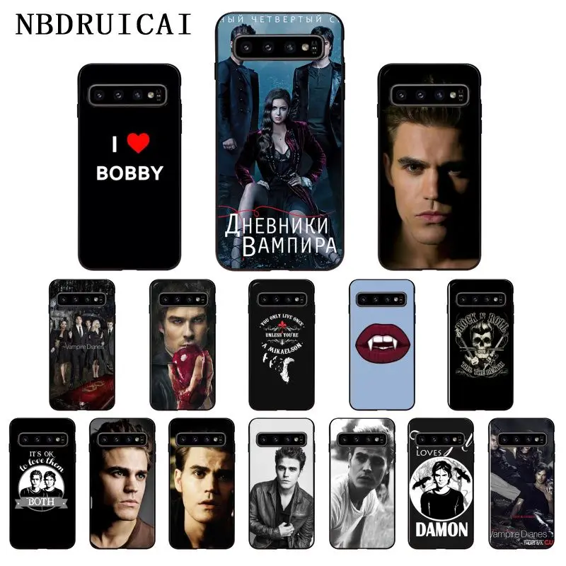 Дневники вампира Стефан Деймон Сальваторе чехол для телефона Samsung Note 3 4 5 7 8 9 10 pro A7