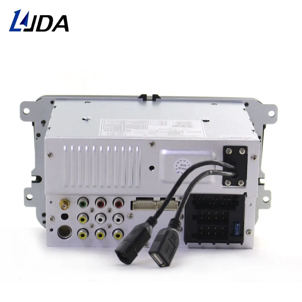 LJDA 2 din автомобильное радио для машины dvd-плеер для Volkswagen VW GOLF PASSAT B6 для GOLF, jetta, Polo CC TIGUAN OCTAVIA T5 Gps навигация Мультимедиа