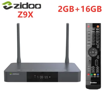 

Zidoo Z9X Android 9.0 Tv Box RTD1619DR 64-bit Hexa-Core 2GB 16GB DDR4 Sporrt Dolby Vision 2.4G/5G Dual WIFI 4K 3D Media Player