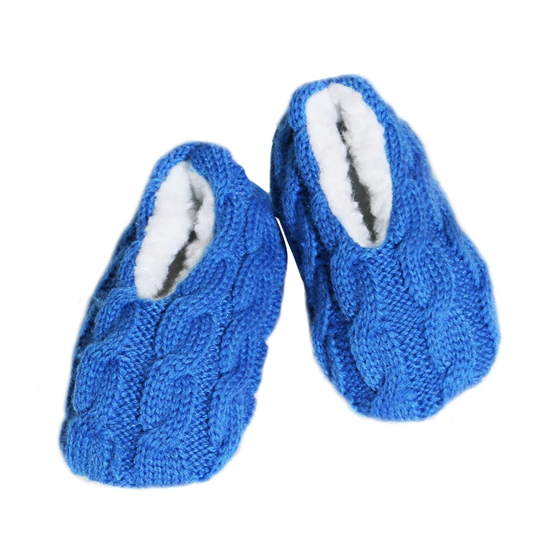 Woman Plush Home Solid Color Shoes Women Flush Indoor Floor Sock Winter Warmer Soft Bottom Christmas Slippers Footwear pantoufle