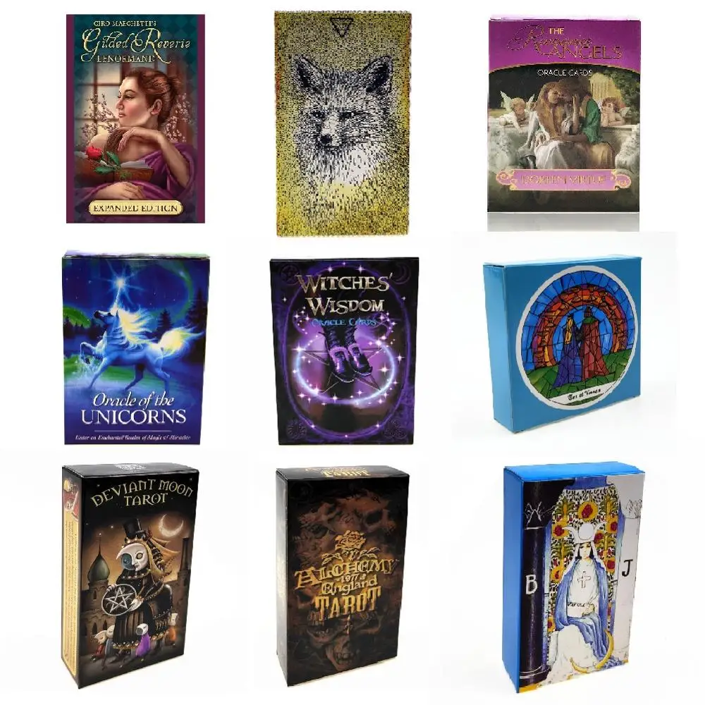 Лидер продаж Карты Таро Oracle направляющие карты ormand Divination Fate настольные игры для