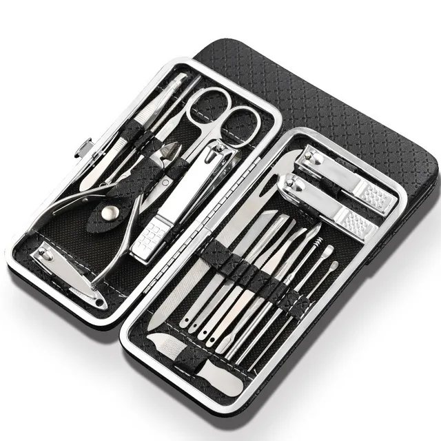 Qmake 19 in 1 Stainless Steel Manicure Set