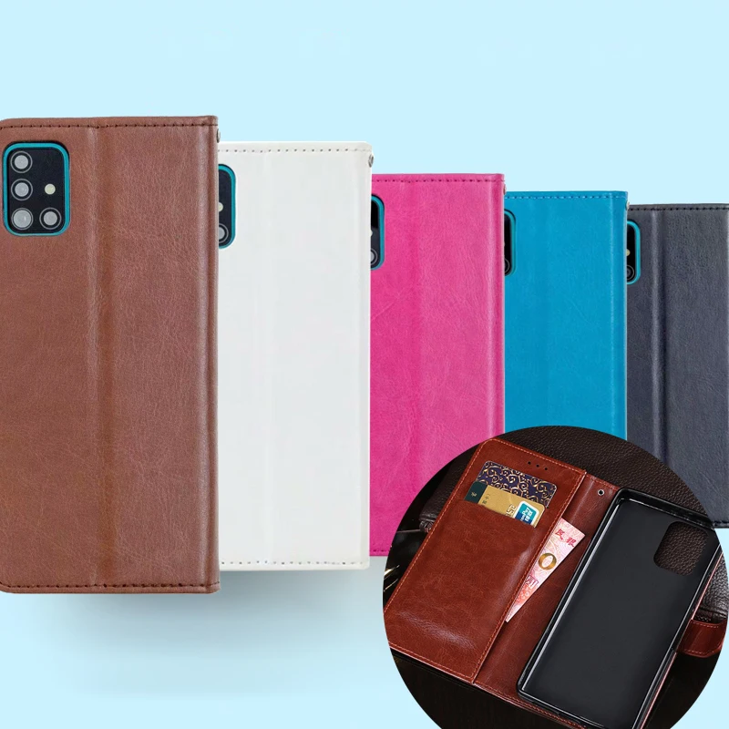Luxury PU Leather Flip Wallet Phone Case Cover on for Samsung A31 M21 M51 Note 20 Pro A11 S20FE A91 S10 Lite 2020 M31S Cards Bag (2)