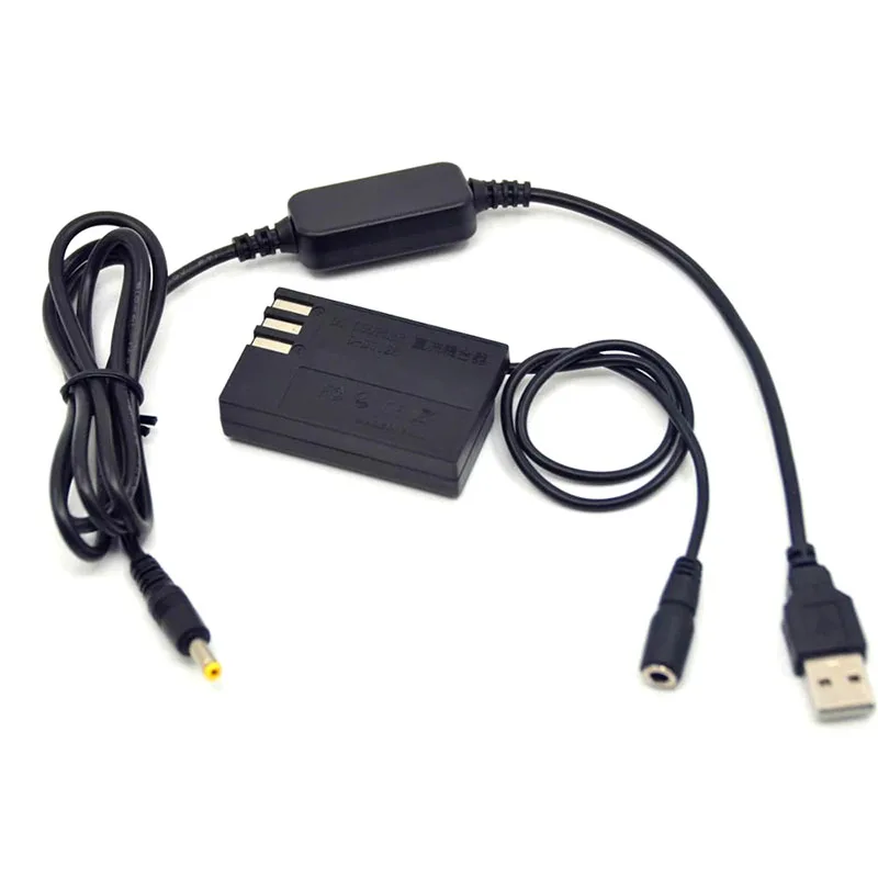 Banca Di Potere 5V Adattatore Cavo Usb K-Ac128 + D-Li109 Batteria Fittizia D-Dc128 Accoppiatore Cc Per K-70 Pentax K-50 K-30 K-2 K-S1 K-S2