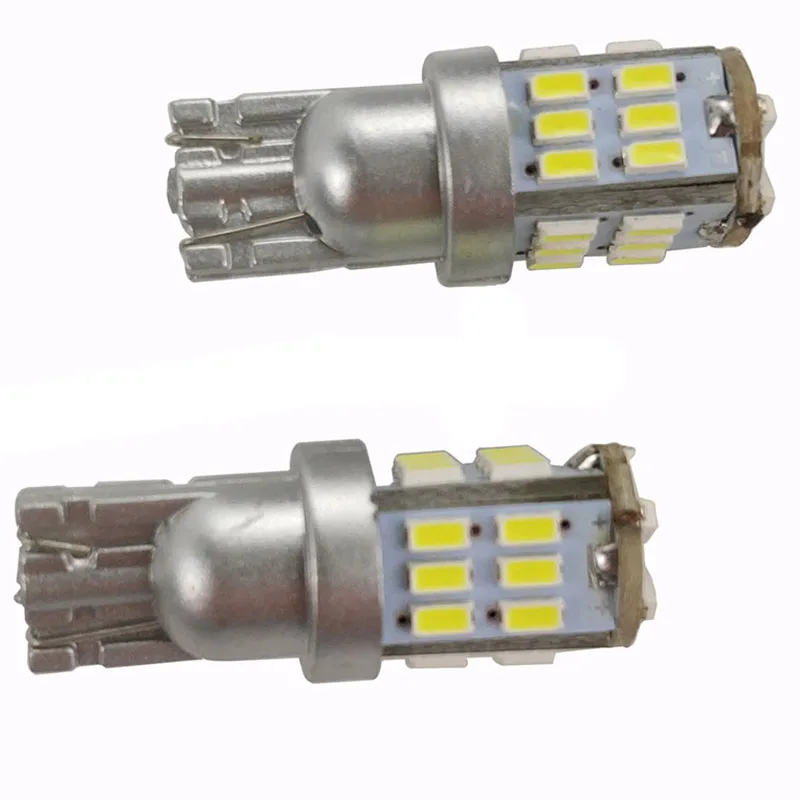 100 шт./лот T10 30smd светодиодный 194 168 192 W5W 3014 авто светодиодный Клин лампы белый светильник 12V T10 3014 30 светодиодный зазор лампы