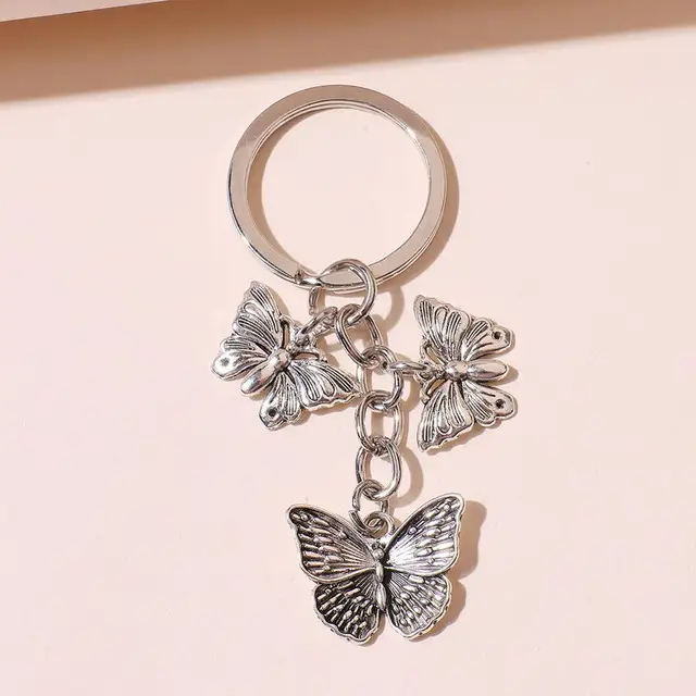 2 Pcs Cute Crystal Keychain Anime Keychains Mothers Day Gift Phone Charm Safety Keychain Self Defense Gift For Friend Key Chains Aliexpress