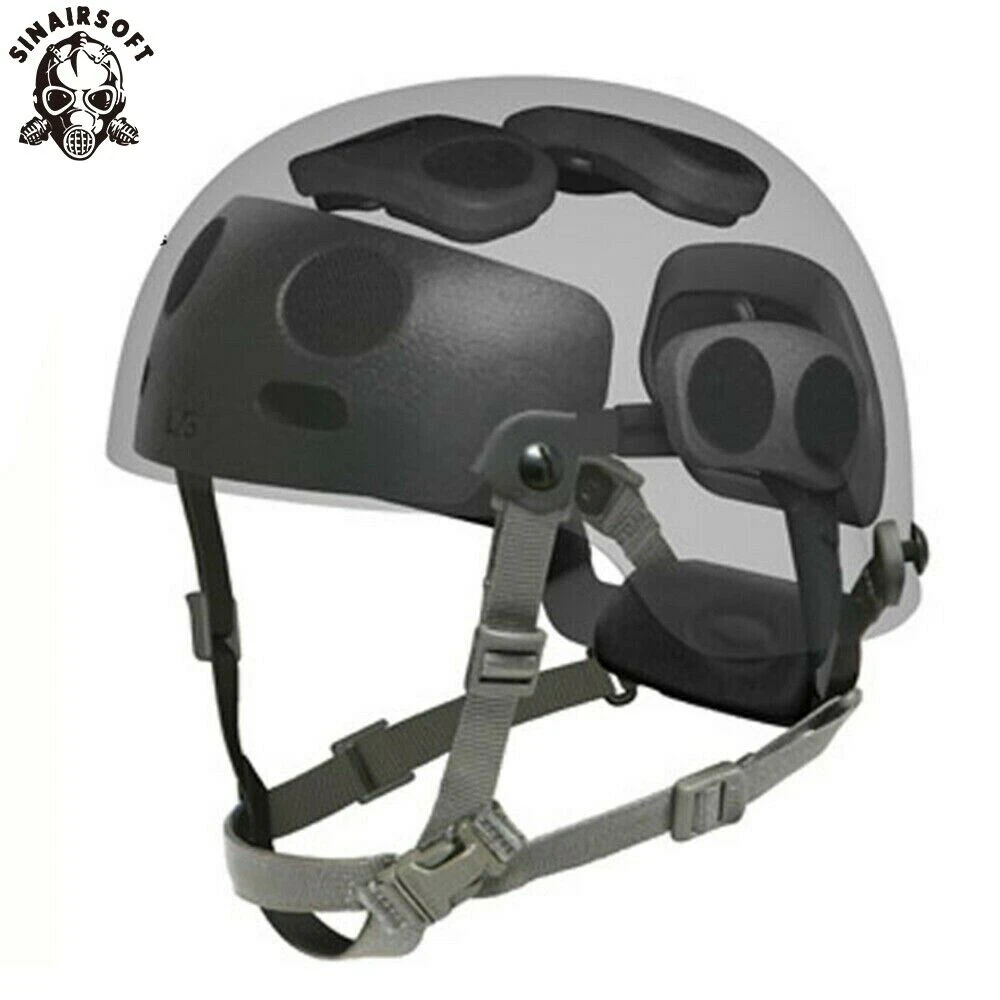 

Tactical ACH Occ-Dial Liner Kit Adjustable Helmet System Helmet Inner Suspension System Strap For MICH FAST Airsoft Helmet