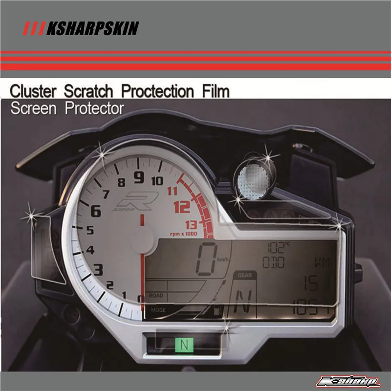 Мотоциклетные аксессуары защитная пленка против царапин и спидометра для BMW S1000RR