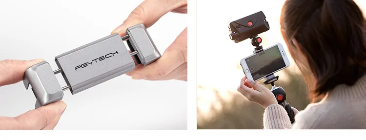 Pgytech DJI Osmo Карманный Крепежный Кронштейн для мобильного телефона, зажим, используемый в карманных духовных аксессуарах для глаз