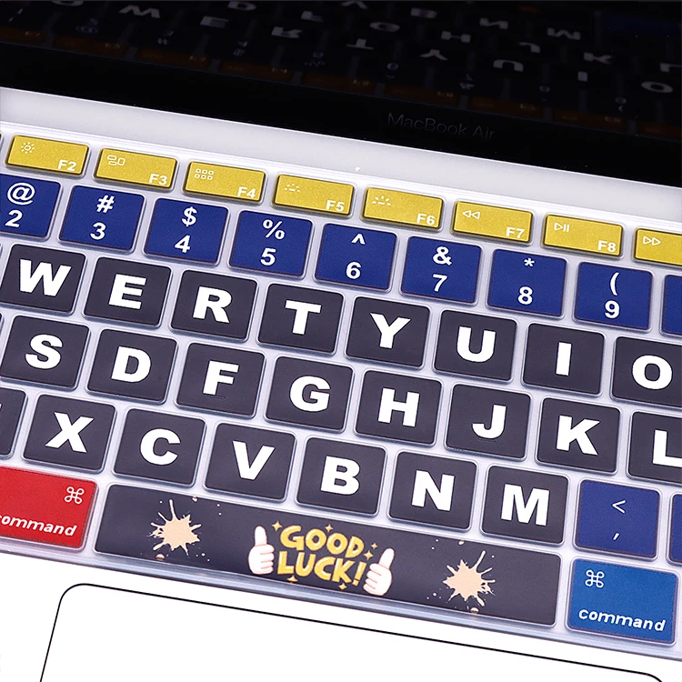 Capuchons De Touches Keycaps PBT 5 Faces PWSHYMI - Anglais-Coréen