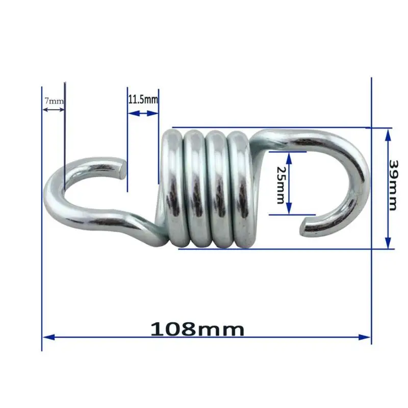 650kg Weight Capacity Sturdy Steel Extension Spring for Hammock Swing Chair  for Garden Suspension Swing