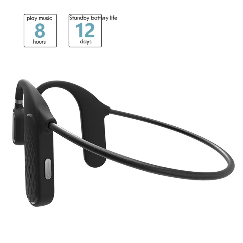 Bluetooth 5 0 Headset MD04 Bone Conduction Headphones Bluetooth 5 0 Wireless Sports Earphone Stereo Hands Free with Mic