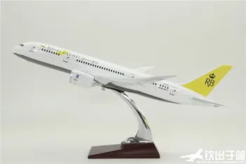 

43cm Resin Royal Brunei Boeing 787 Aircraft Model Diecast 1:160 Brunei Airlines B787-800 Airplane Model Toys Gift Decoration
