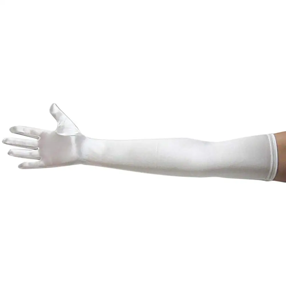 Халат Longue Gants, атласный, веселый, Ганс, для выступлений, Ганс, Крим, Солер, Ганс, кулер, Unie Rouge, Блан, Noir, Бюстгальтеры#0813
