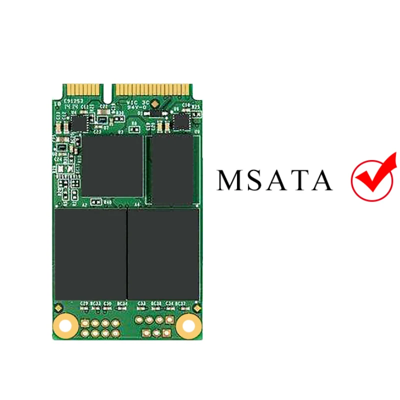 Aluminum Alloy High-Speed mSATA to USB-C External SSD Enclosure
