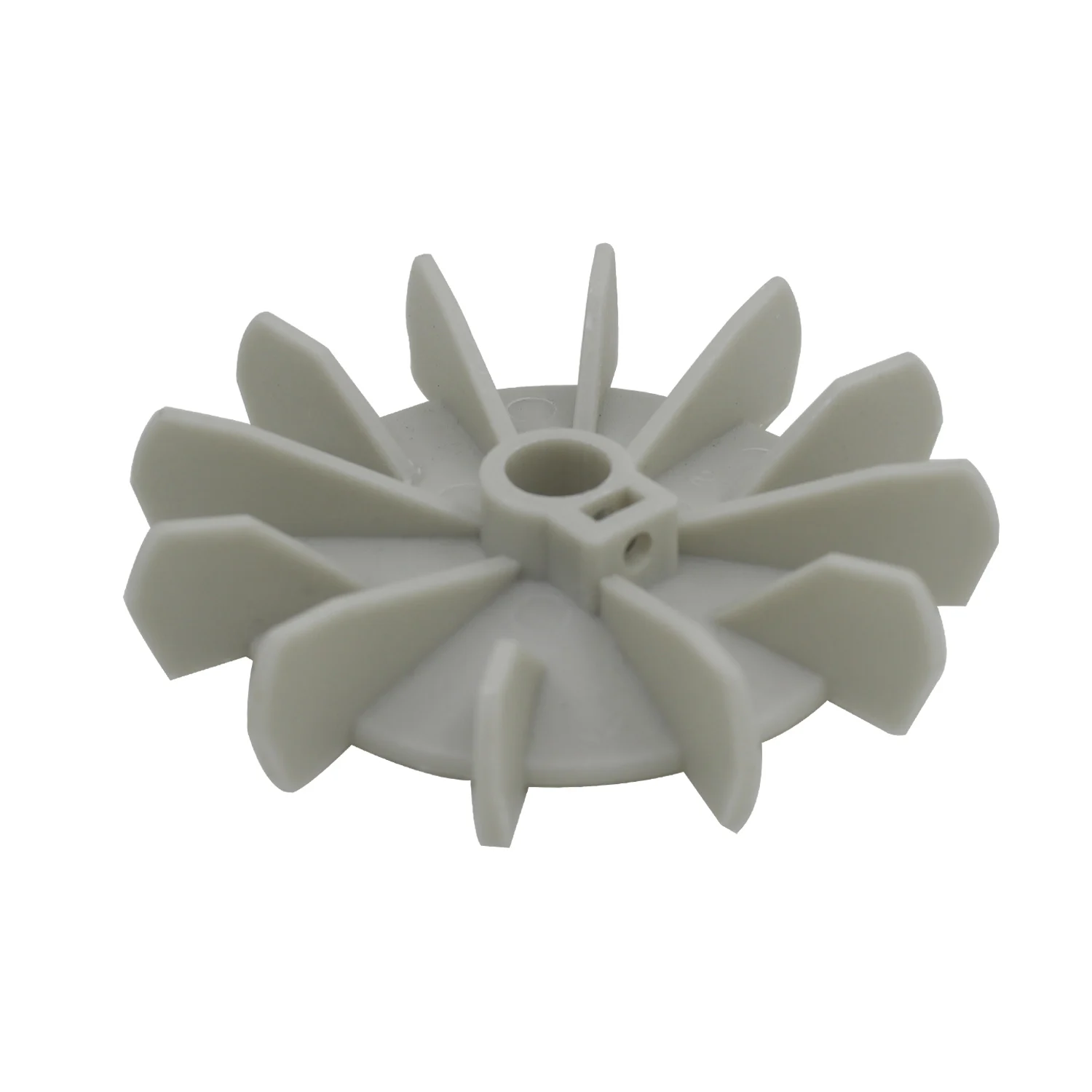 Free shipping Delivery DealMux 8Vane 58mm Shaft Hole Dia Plastic