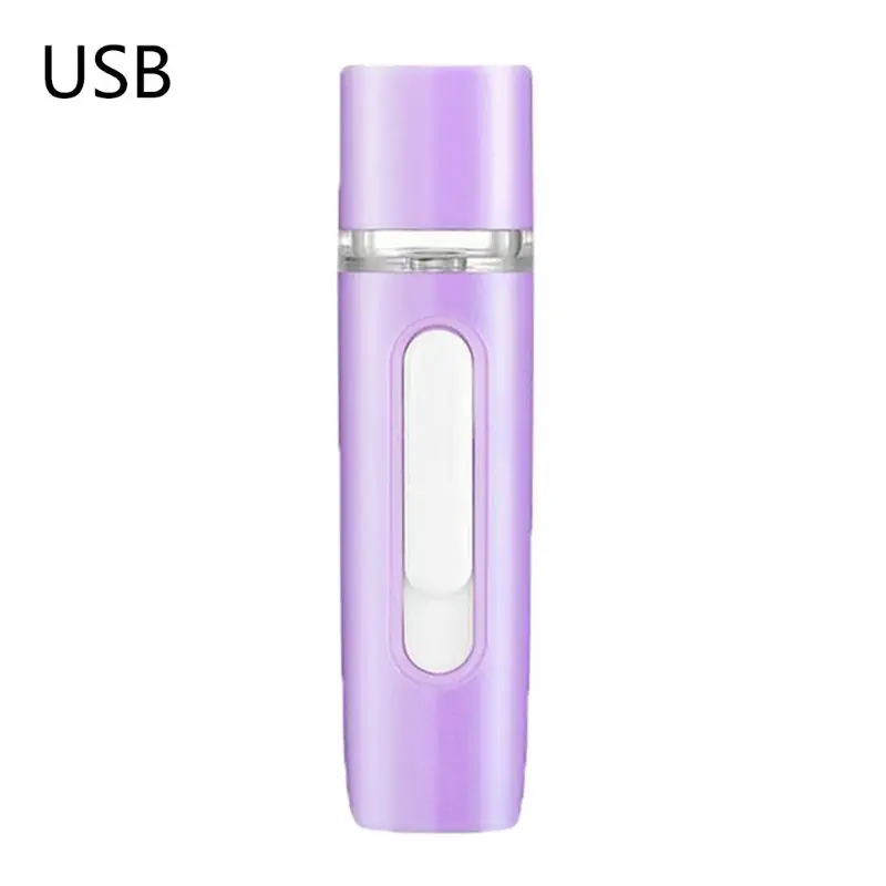 Красота Спрей счетчик воды usb зарядка Нано опрыскиватель паровой уход за лицом увлажнение инструмент - Цвет: PL