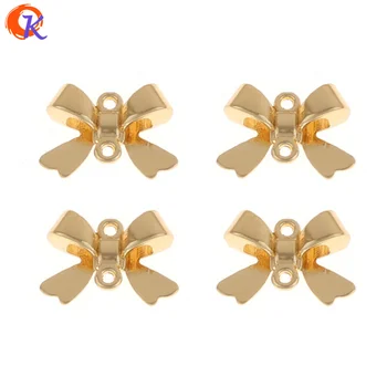 

Cordial Design 100Pcs 11*16MM Jewelry Accessories/Earring Jewelry Parts/Zinc Alloy/Gold Bowknot Shape/Hand Made/Earring Findings