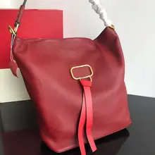 Модные Сумки из натуральной кожи, сумка на плечо 37 см, сумка для покупок