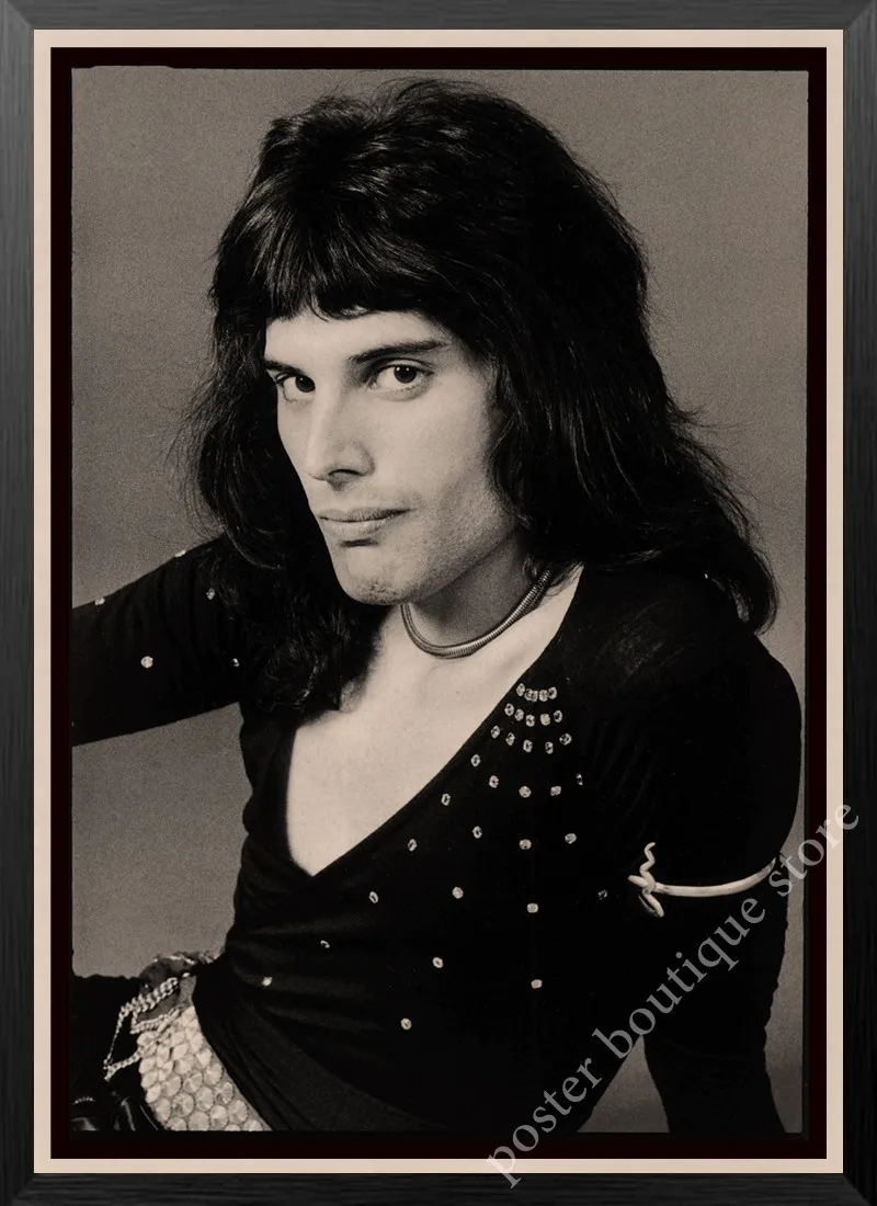Queen Band музыкальный плакат на крафт-бумаге Фредди Меркьюри, Brian мая винтажная Высококачественная декоративная роспись стены стикер - Цвет: 6