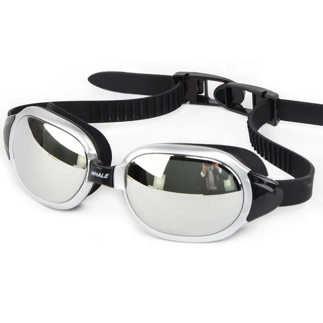 Новые поступления, брендовые профессиональные очки для плавания, очки для взрослых, водонепроницаемые, для плавания, УФ, анти-туман, регулируемые очки для воды, очки для бассейна - Цвет: Swimming Goggles