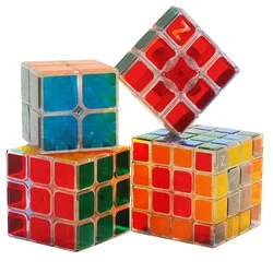 Profissional acessórios mágicos cmy cubo 3d quebra cabeça para adultos brinquedos lógica cubos de multiculturação jogos do cérebro brinquedo da criança truques adultos