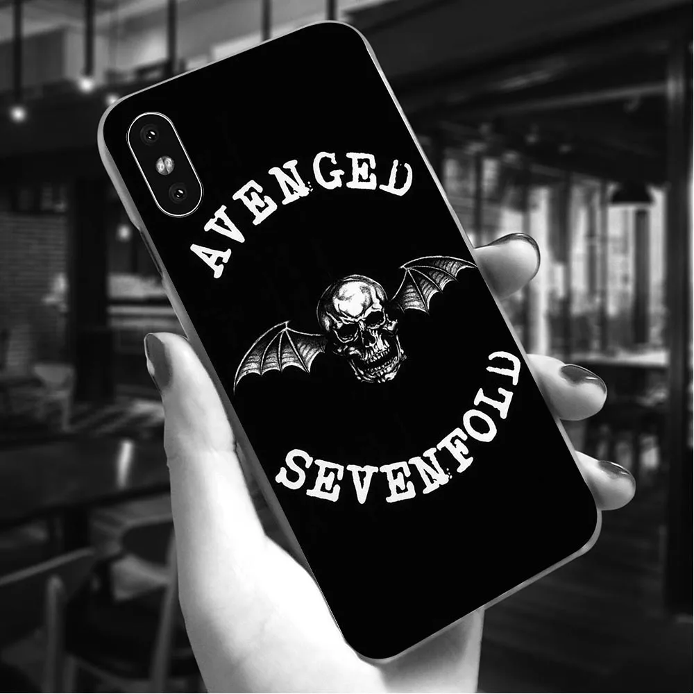 

Avenged Sevenfold Hard Cover for iPhone SE Ultra Thin Phone Case for iPhone 6 6S Plus 7 8 X Xs Max XR 5 5S Back Covers