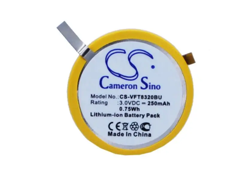 Cameron sino 250mah аккумулятор для VERIFONE NURIT 8320 CMOS/резервная батарея