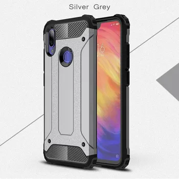 

100PCS Luxury Shockproof Protection Phone Case For Xiaomi Redmi K20 Pro 7A Go S2 6 5 Plus Note 7 Pro 5A 4X 4 Hybrid Armor Cover