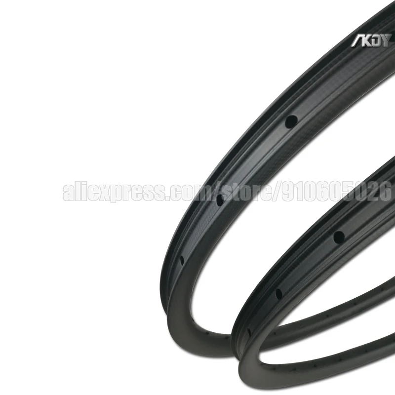 26erカーボンmtbリム,幅25mm,奥行き30mm,26インチ,フックなしの