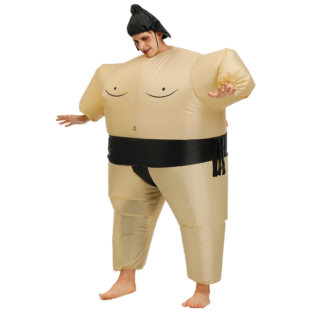 Purim Sumo надувные костюмы Хэллоуин Косплей Костюм для взрослых вечевечерние Disfraces