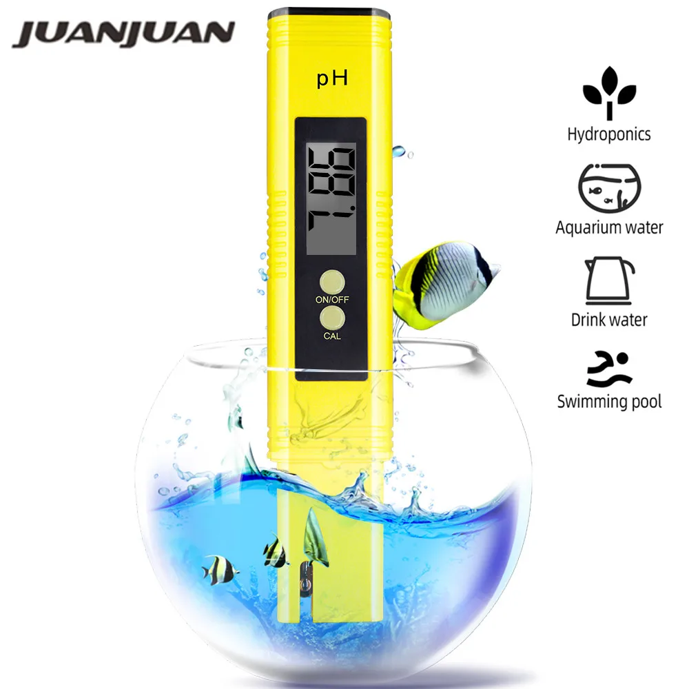 Digital Electric PH Meter LCD Tester Pocket Hydroponics Aquarium Water Test Pen