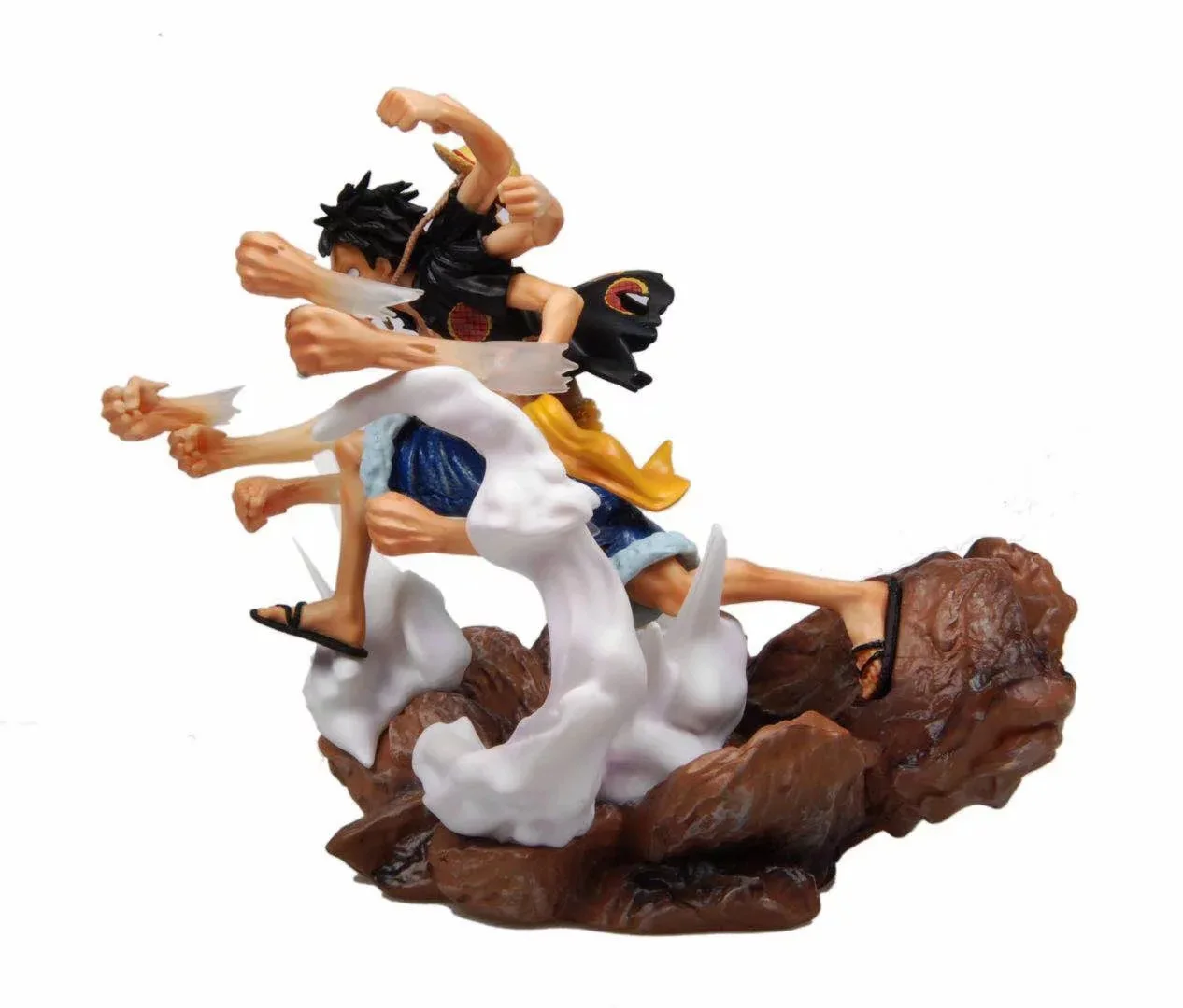 

One Piece GK Rubber Machine Guns Luffy Pop Laser Gun Phantom Luffy Boxed Model Garage Kit